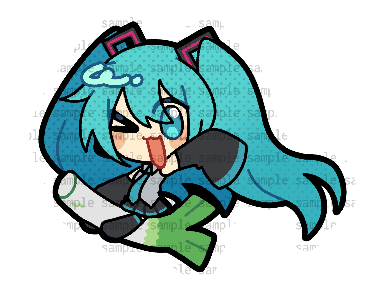 Unused sticker for VOXXAZINE