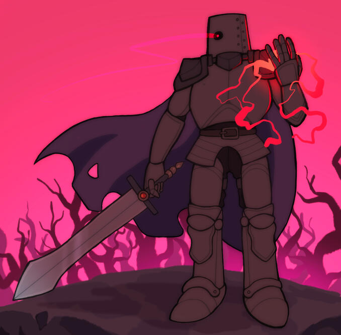 The Wanderer Original character illustration (2024)