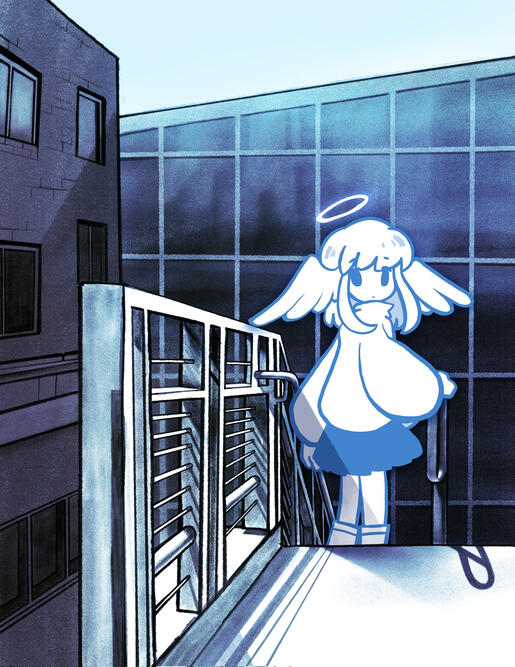 stairway to heaven Original character illustration (2025)