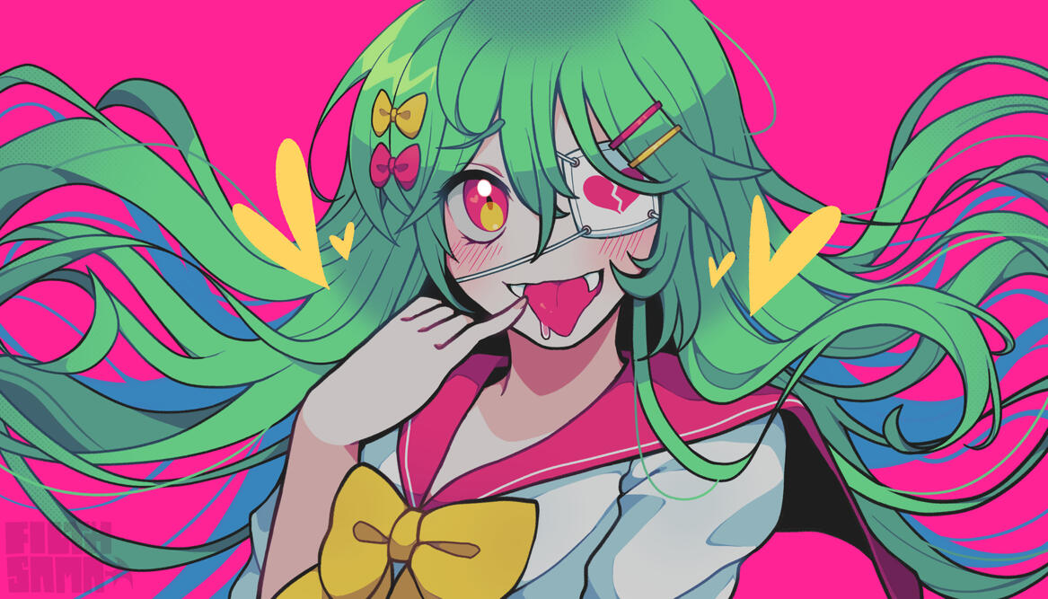 LOVE U Original character illustration (2022)