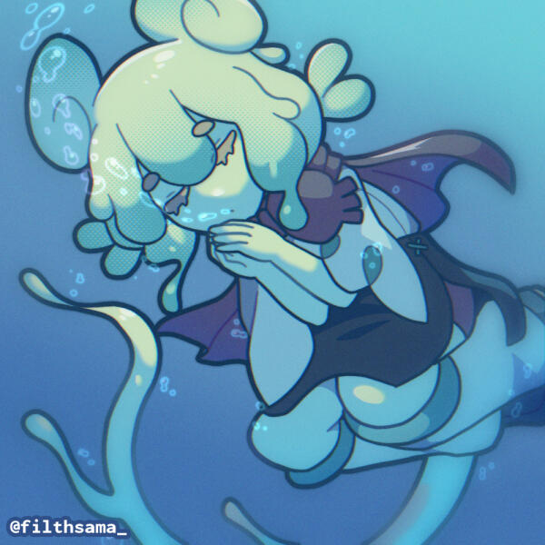 Test Tube Dreams Original character illustration (2023)