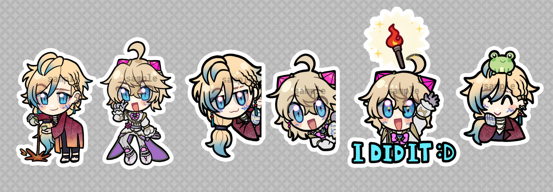 Set of merch designs for IBeatPandas